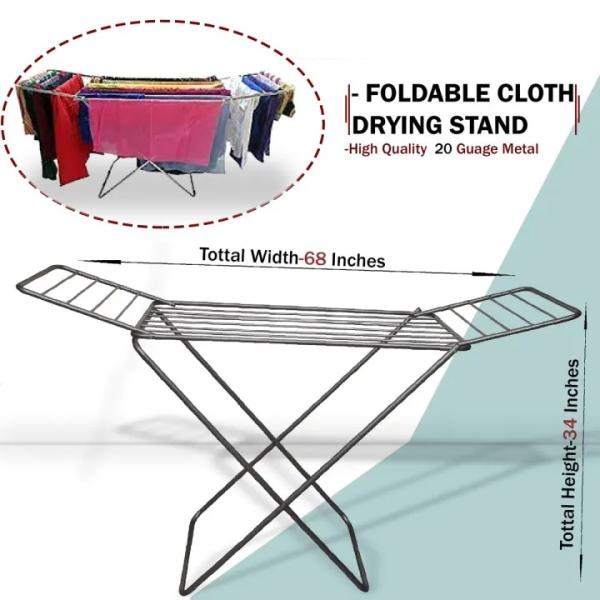 High Quality Foldable Cloth Dryer Stand Large Size - Best Price on Sastaplaza